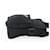 Borsa a Spalla PRADA Nylon Argento Nero Auth 172170 - vista 5