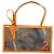 Borsa a mano Christian Dior in tela verde oro Auth 170666V D'oro - vista 2