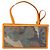 Borsa a mano Christian Dior in tela verde oro Auth 170666V D'oro - vista 3