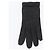 Hermès HERMES Handschuhe aus schwarzem Leder Auth bs33528 - Ansicht 12