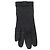 Hermès HERMES Handschuhe aus schwarzem Leder Auth bs33528 - Ansicht 2
