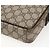 Borsa a spalla GG Supreme in PVC beige e argento di GUCCI 122754 Auth ep13334 - vista 10