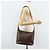 Céline Sac à épaule en toile Macadam CELINE en cuir PVC marron doré Auth ep13438 - vue 23