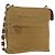 Borsa a Spalla Salvatore Ferragamo in Seta e Cotone Khaki Argento Autentica 166824 Cachi