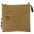 Borsa a Spalla Salvatore Ferragamo in Seta e Cotone Khaki Argento Autentica 166824 Cachi - vista 2
