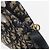 Borsa a Spalla in Tela Trotter Christian Dior Blu Navy Oro Auth 173463 D'oro - vista 15