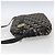 Borsa a Spalla in Tela Trotter Christian Dior Blu Navy Oro Auth 173463 D'oro - vista 4