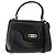 BALLY Borsa a mano in pelle 2 vie Nero Oro Auth 173218 D'oro