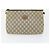 GUCCI GG Canvas GG Plus Sherry Line Tasche PVC 3 Set Beige Marine Auth 155246 Marineblau - Ansicht 10