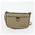 GUCCI GG Canvas GG Plus Sherry Line Tasche PVC 3 Set Beige Marine Auth 155246 Marineblau - Ansicht 16