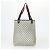 GUCCI GG Canvas GG Plus Sherry Line Tasche PVC 3 Set Beige Marine Auth 155246 Marineblau - Ansicht 3
