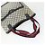 GUCCI GG Canvas GG Plus Sherry Line Tasche PVC 3 Set Beige Marine Auth 155246 Marineblau - Ansicht 5