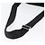 Borsa a Spalla PRADA Nylon Nero Argento Autentica 169612 - vista 7