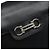 Borsa a Spalla Horsebit in Pelle Nera e Argento Christian Dior Auth am10763 Nero - vista 15
