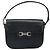 Borsa a Spalla Horsebit in Pelle Nera e Argento Christian Dior Auth am10763 Nero - vista 2