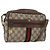 Bolsa Sherry Line GG Supreme Web da GUCCI em PVC bege e dourado 68 02 004 Auth 169630