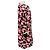 Vestido mini de seda de manga larga con estampado floral Marni negro / rosa / rojo Multicolor - vista 2