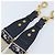 Cinghia a Spalla in Tela Trotter Christian Dior 37,4"" Blu Navy Auth ep13582 - vista 7