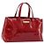 LOUIS VUITTON Borsa Wilshire PM Monogram Vernis Pomme D'amour M93642 Auth 172117 Rosso