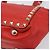 VALENTINO Borsa a mano Rock studs in pelle 2 in 1 Rossa Oro Auth BA10808 Rosso D'oro - vista 10