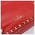VALENTINO Borsa a mano Rock studs in pelle 2 in 1 Rossa Oro Auth BA10808 Rosso D'oro - vista 18