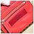 VALENTINO Borsa a mano Rock studs in pelle 2 in 1 Rossa Oro Auth BA10808 Rosso D'oro - vista 20