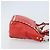 VALENTINO Borsa a mano Rock studs in pelle 2 in 1 Rossa Oro Auth BA10808 Rosso D'oro - vista 3