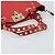 VALENTINO Borsa a mano Rock studs in pelle 2 in 1 Rossa Oro Auth BA10808 Rosso D'oro - vista 7