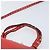 VALENTINO Borsa a mano Rock studs in pelle 2 in 1 Rossa Oro Auth BA10808 Rosso D'oro - vista 8