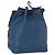 LOUIS VUITTON Borsa a Spalla Epi Noe Blu Toledo M44005 LV Auth 169778