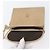 CHANEL Borsa a Spalla Matelassé in Pelle di Agnello Beige Oro CC Auth bs33475 D'oro - vista 16