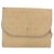 CHANEL Borsa a Spalla Matelassé in Pelle di Agnello Beige Oro CC Auth bs33475 D'oro - vista 2