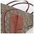 Gucci Borsa Tote GG Supreme in PVC Beige Oro 197953 Auth kk637 D'oro - vista 10