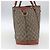 Gucci Borsa Tote GG Supreme in PVC Beige Oro 197953 Auth kk637 D'oro - vista 4