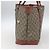 Gucci Borsa Tote GG Supreme in PVC Beige Oro 197953 Auth kk637 D'oro - vista 5