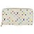 LOUIS VUITTON Zippy Lang Wallet Monogram Multicolor Weiß M60241 LV Auth 171842V - Ansicht 2