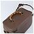 Borsa a mano in pelle GUCCI Bamboo 2way Marrone Oro 013 122 2491 Auth 170509A D'oro - vista 6