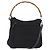 Borsa a Spalla GUCCI Bamboo Nylon 2way Nero Argento 000 2404 0509 Auth bs33431