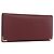 CARTIER Must Line Cartera Larga de Cuero Burdeos Oro Auth am10805V Dorado