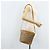 Céline Borsa a Spalla Celine C Sulky PVC Beige Oro Auth ep13573 D'oro - vista 21