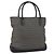 FENDI Zucchino Canvas Tote Bag Navy Silber Authentisch 173614 Marineblau