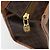 Céline Borsa a mano in tela Macadam CELINE in pelle PVC marrone oro Auth am10820V D'oro - vista 14