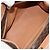 Céline Borsa a mano in tela Macadam CELINE in pelle PVC marrone oro Auth am10820V D'oro - vista 16