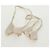 LOUIS VUITTON Borsa Panama Tinkerbell a Pois in Tela Bianca M95407 Auth ti3650SM Bianco - vista 24
