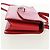 Salvatore Ferragamo Gancini Convertible Top Handle Saffiano Leather Small Rosa - vista 4
