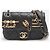 Bolso clásico de cuero acolchado negro Chanel Mini Coco Clips - vista 2
