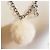 Dolce & Gabbana, Iconica collana DOLCE & GABBANA “Snow” pelliccia di visone e cristalli Argento Bianco - vista 11