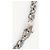 Dolce & Gabbana, Iconica collana DOLCE & GABBANA “Snow” pelliccia di visone e cristalli Argento Bianco - vista 4