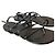 Sandali gladiatore in pelle verniciata Gucci - vista 2