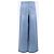 Chanel Pantalones de Denim Anchos con Lentejuelas Azules - vista 3